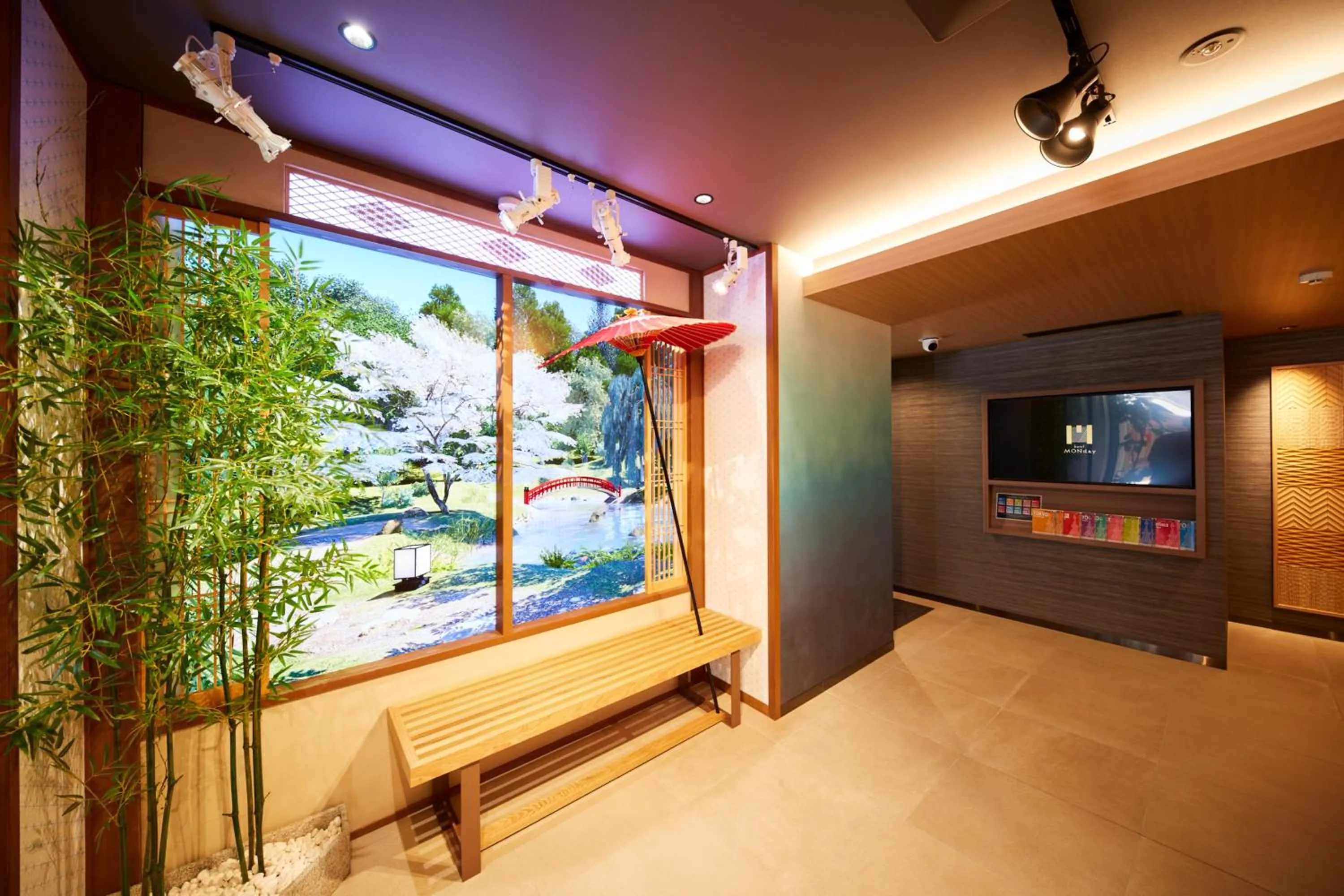 Bed in MONday Apart Premium Asakusa