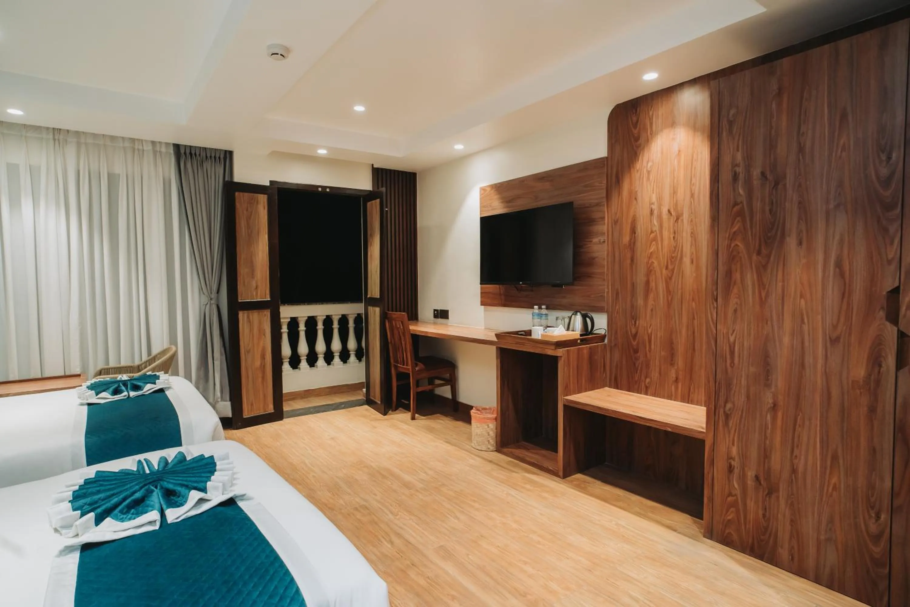 TV and multimedia, Bed in Dees Boutique Hotel