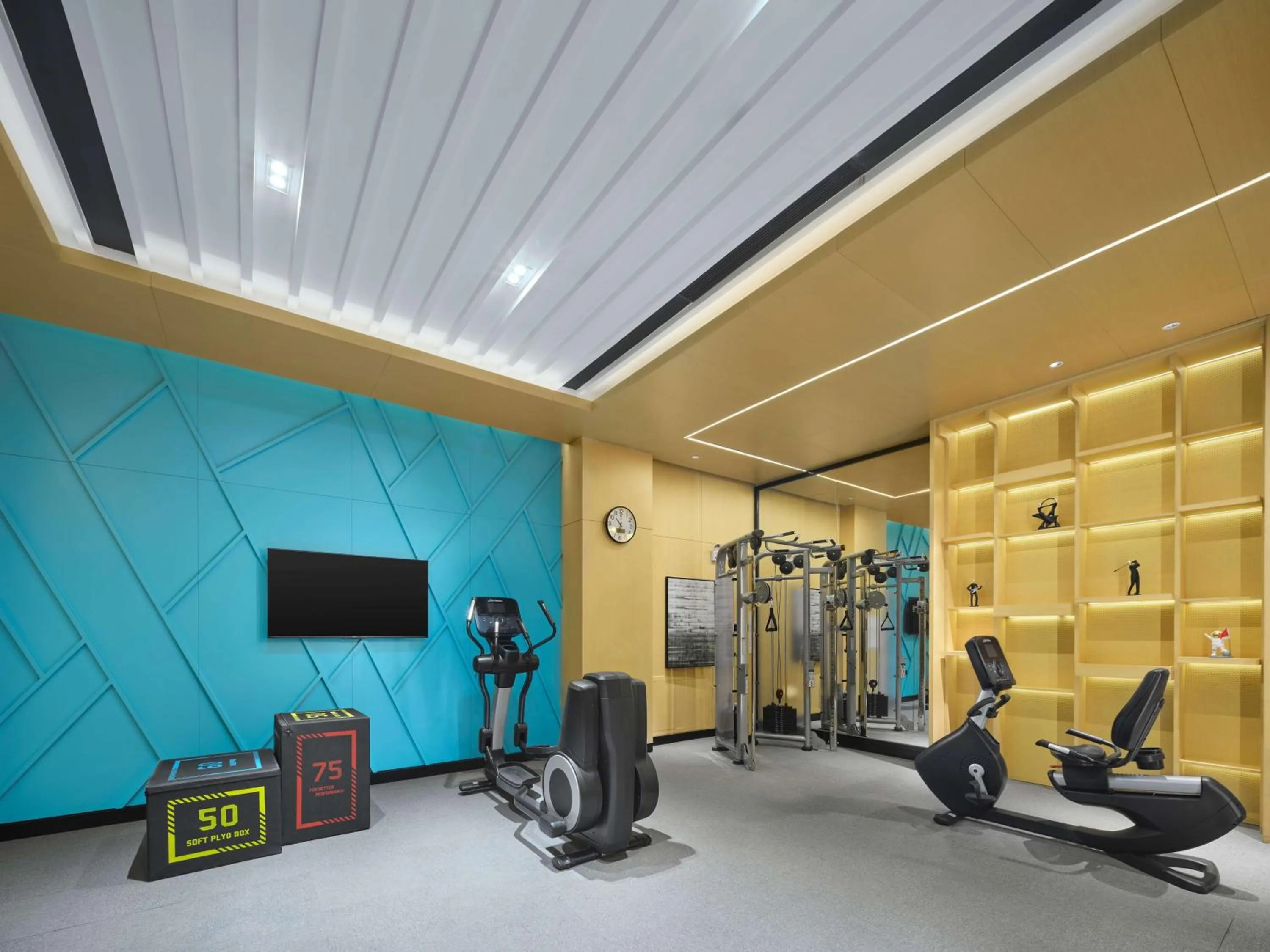 Fitness centre/facilities in Hilton Garden Inn Aksu Downtown