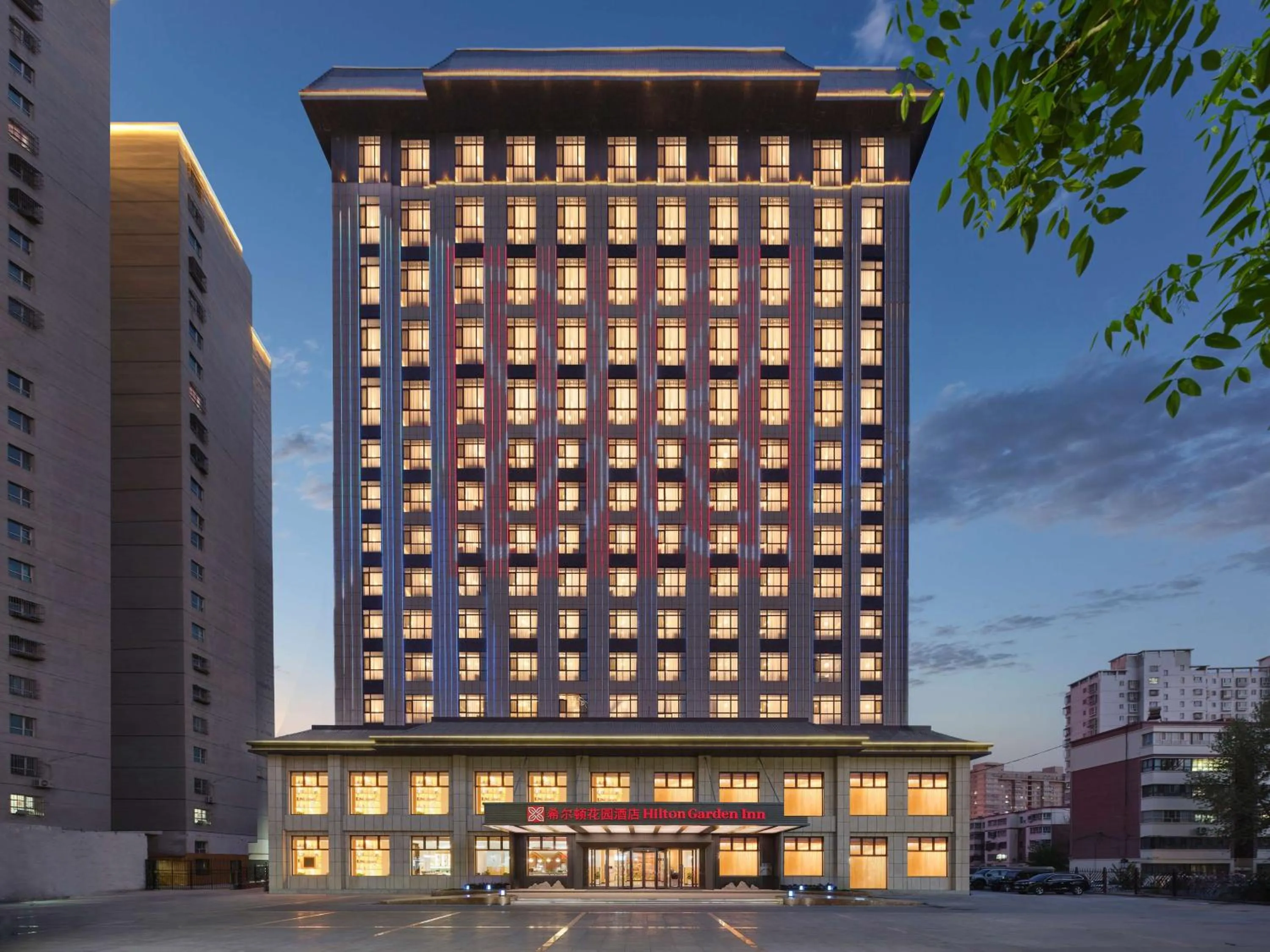 Property building in Hilton Garden Inn Aksu Downtown