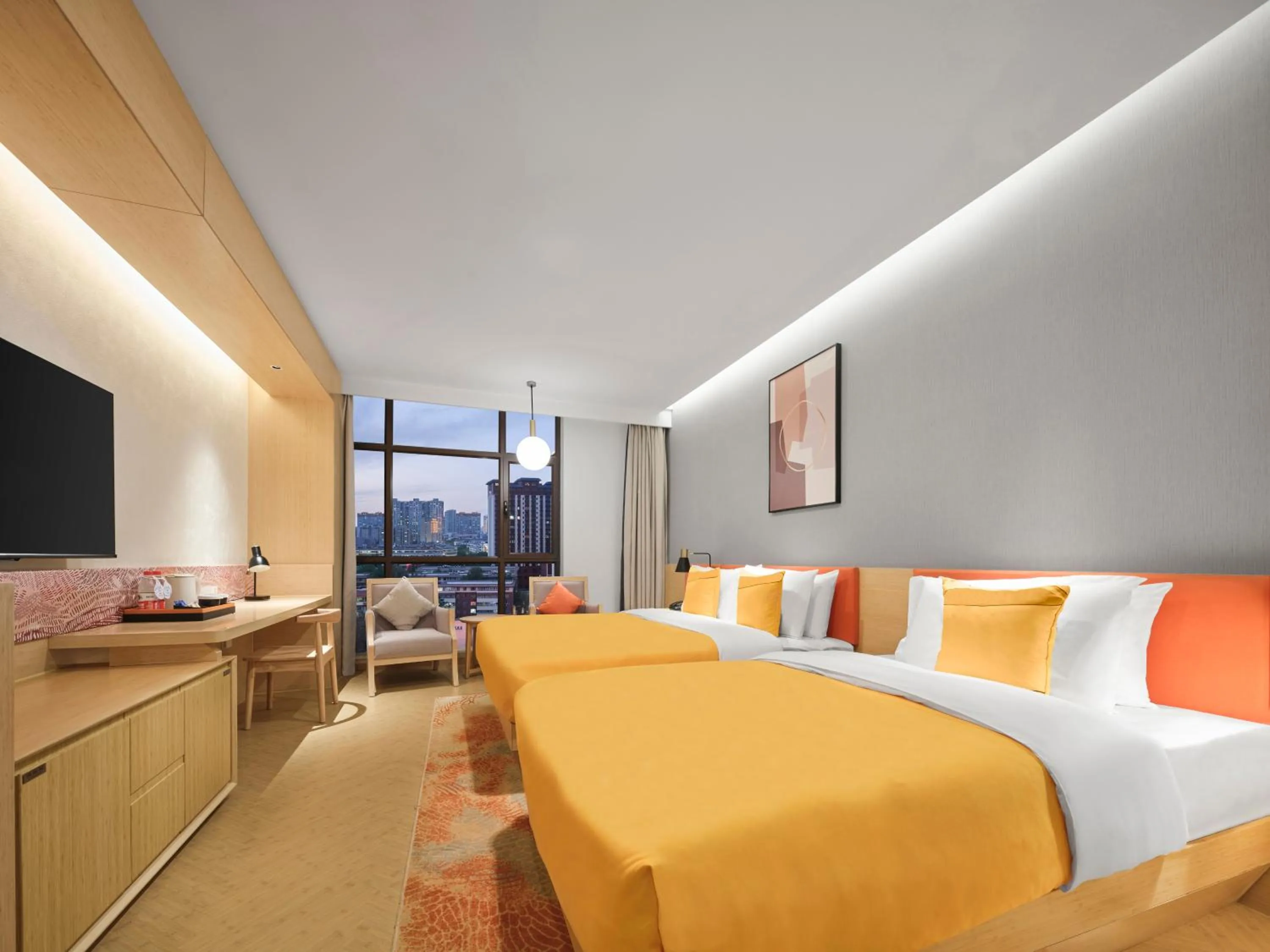 Bed in Hilton Garden Inn Aksu Downtown