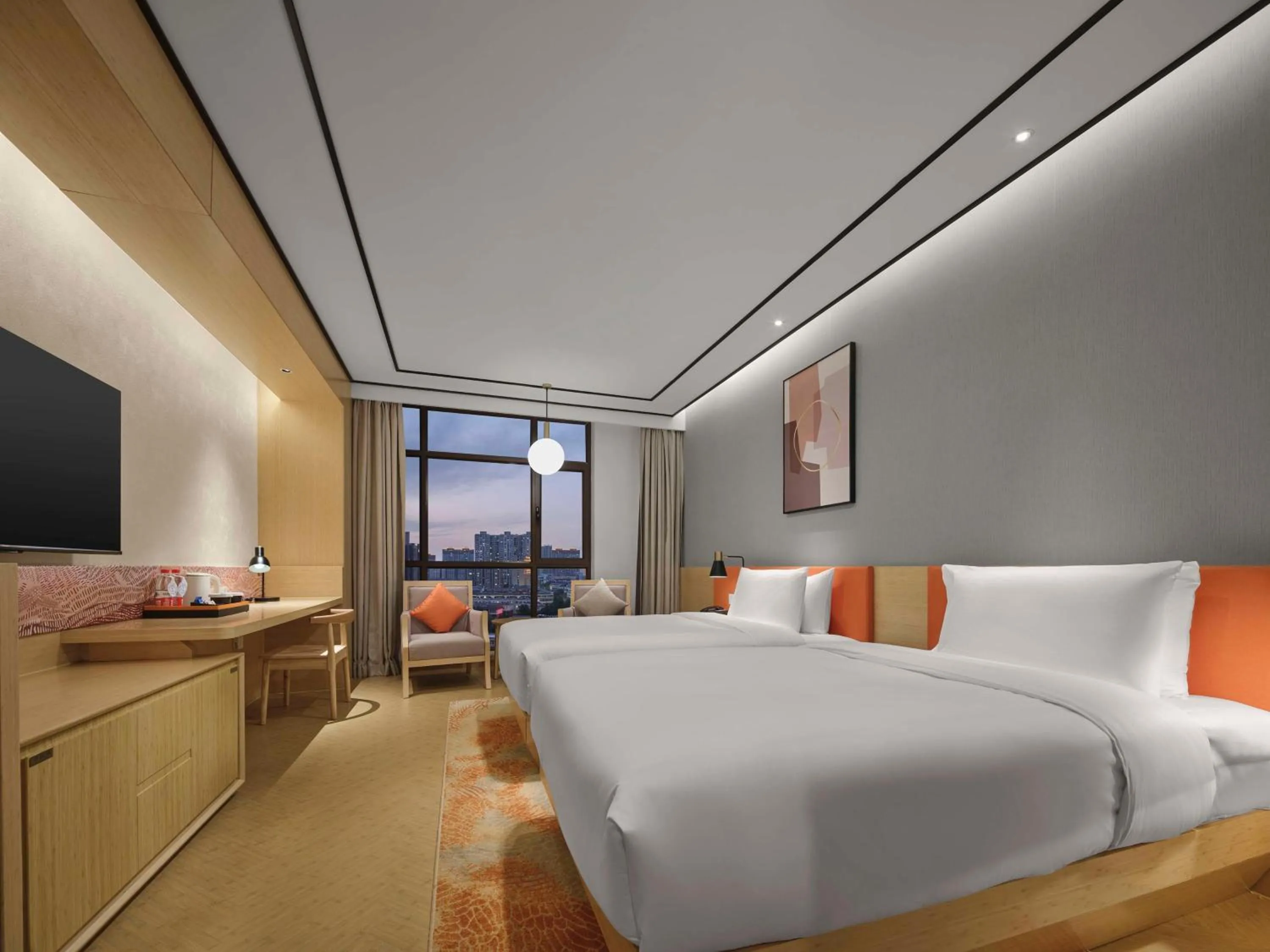 Bed in Hilton Garden Inn Aksu Downtown