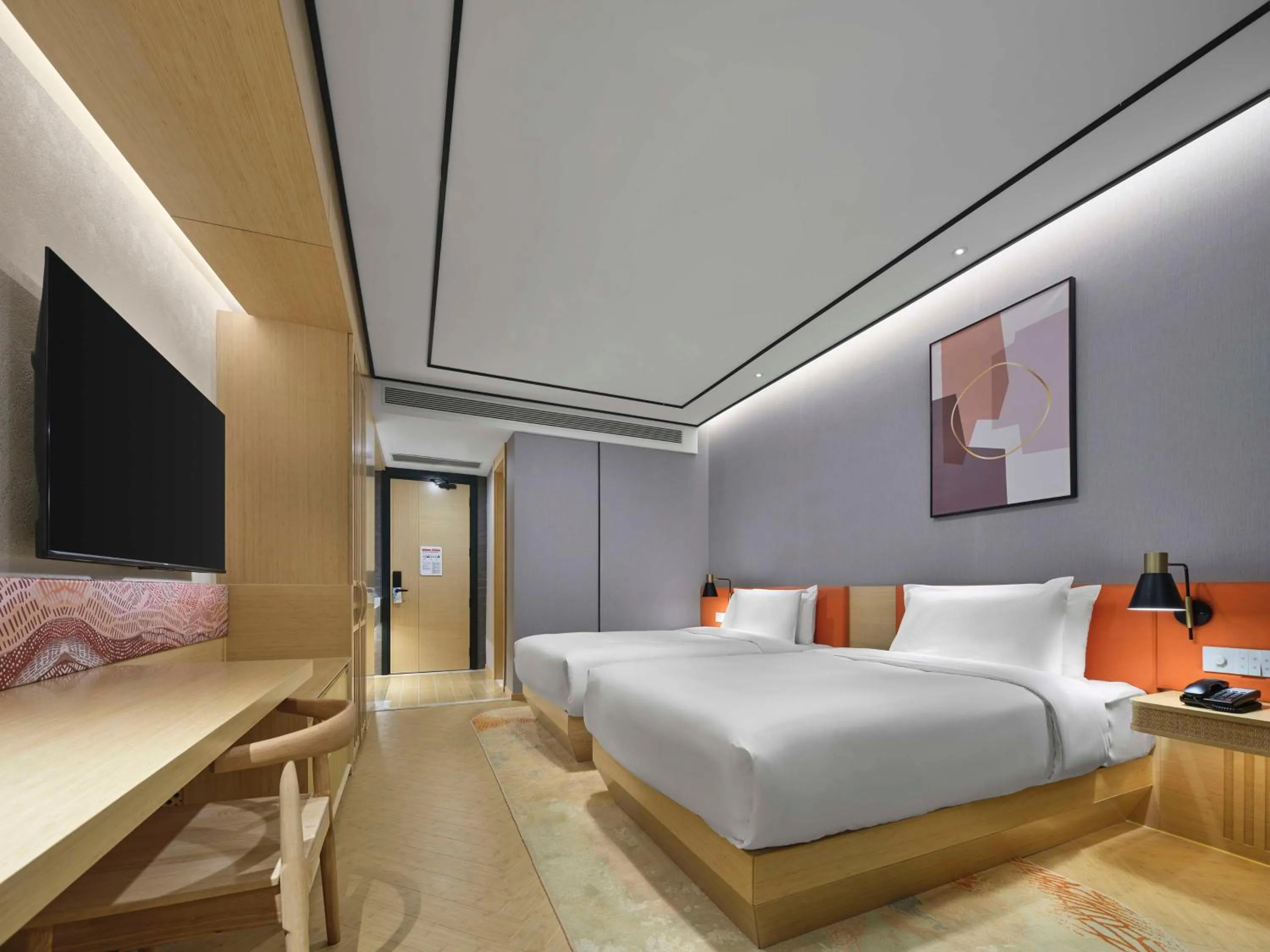 Bed in Hilton Garden Inn Aksu Downtown