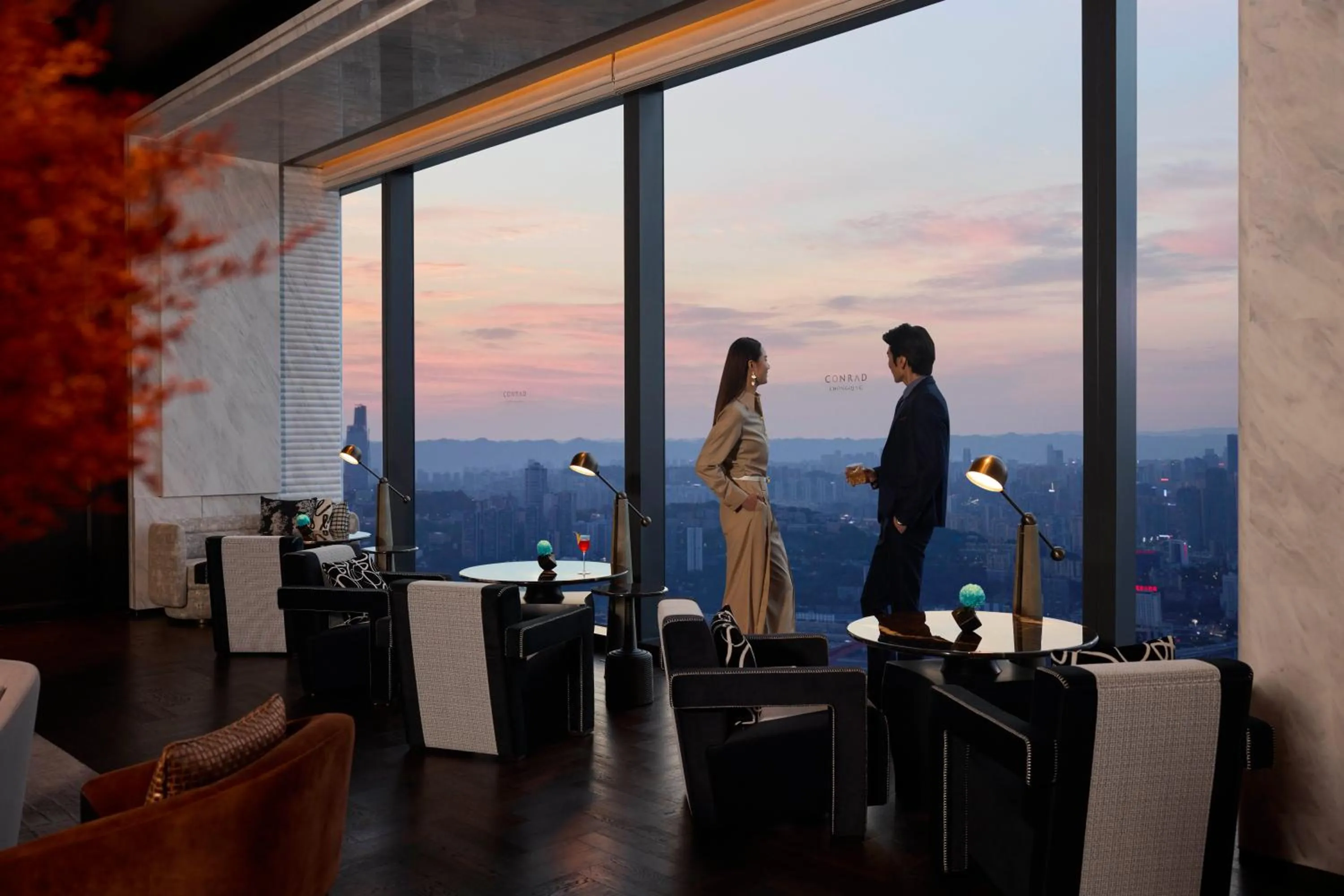 Restaurant/places to eat in Conrad Chongqing - Indulge in the magical 8D city landscape
