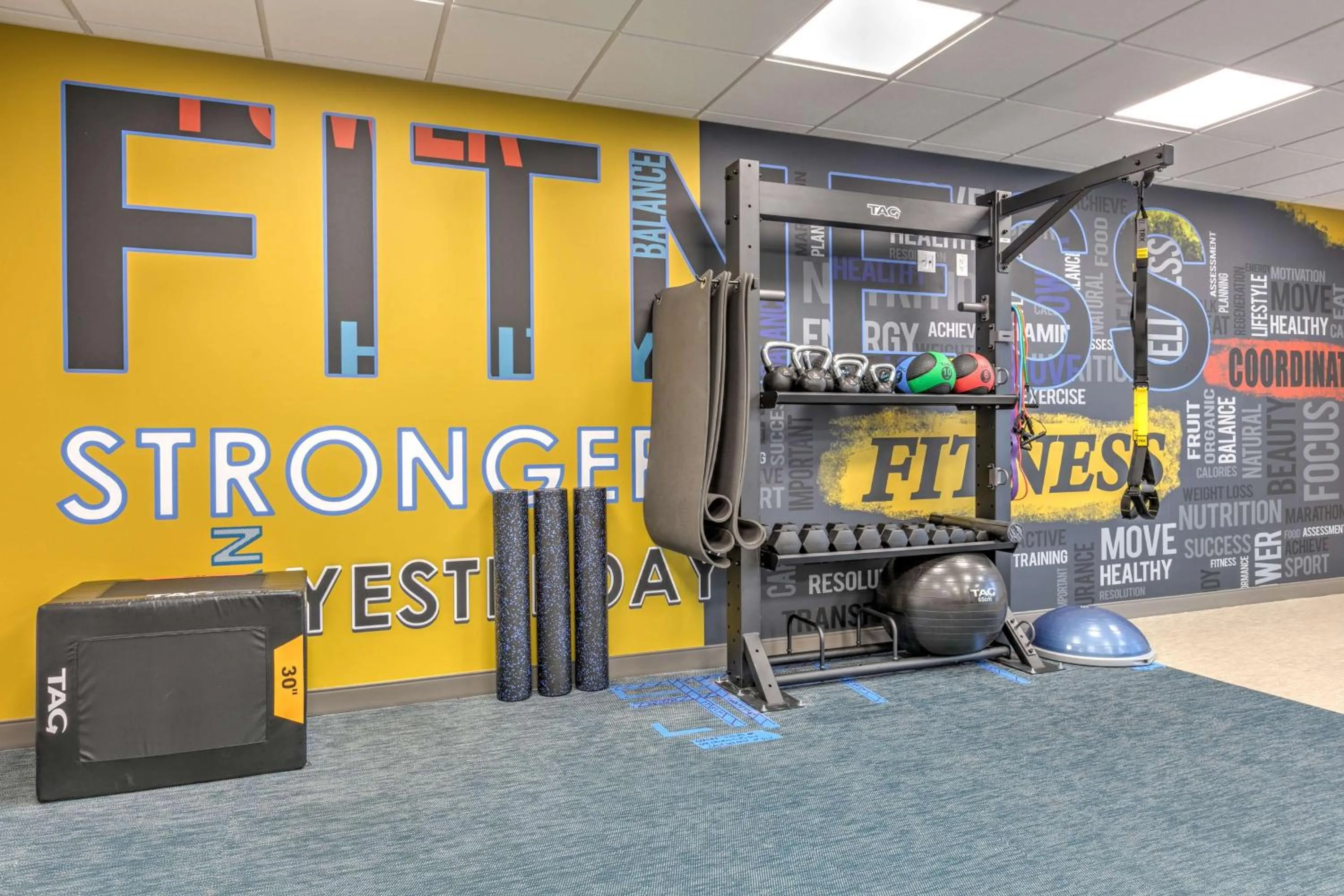 Fitness centre/facilities in Hampton Inn & Suites by Hilton Shenandoah The Woodlands