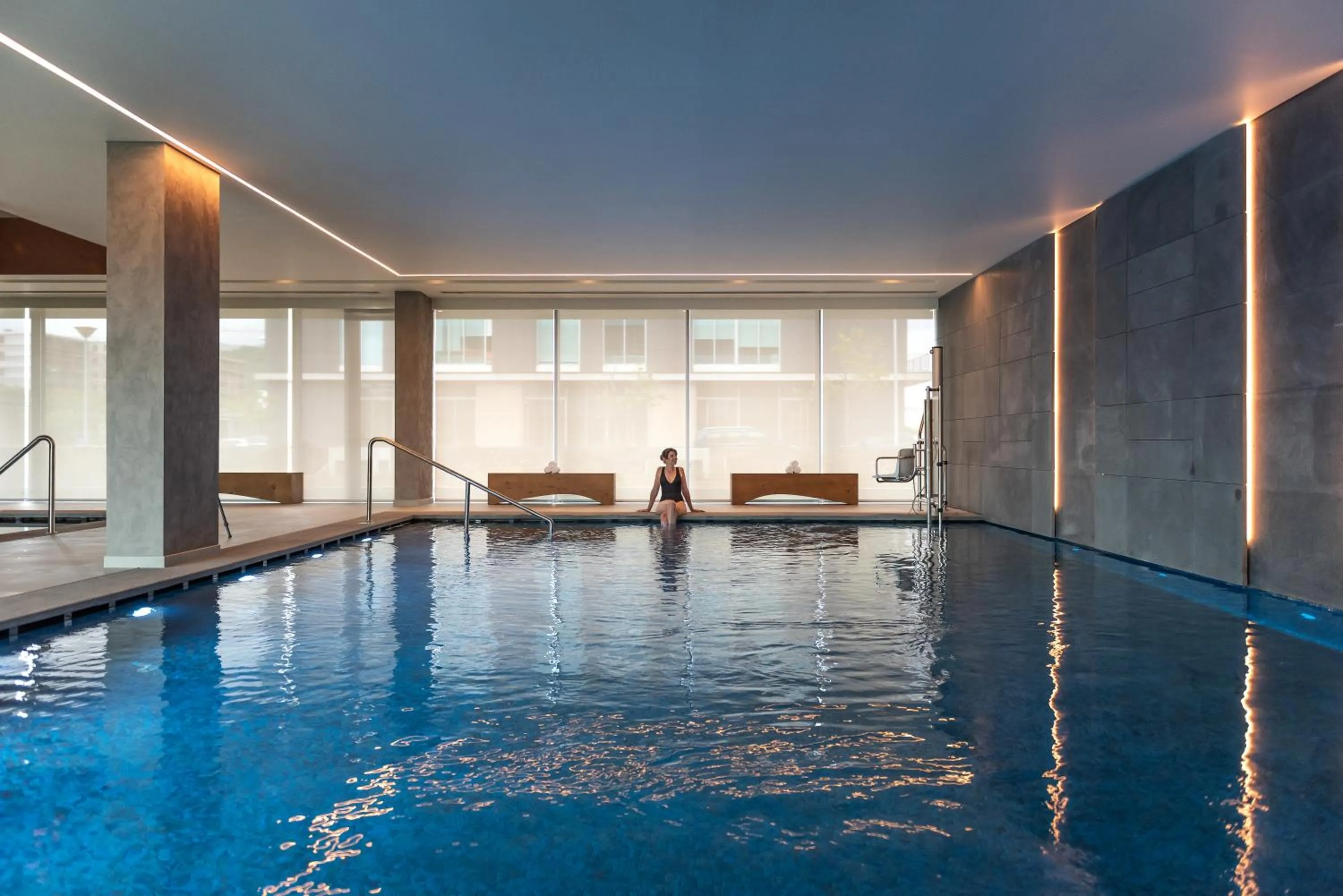 Swimming pool in Doubletree By Hilton Lagoa Azores