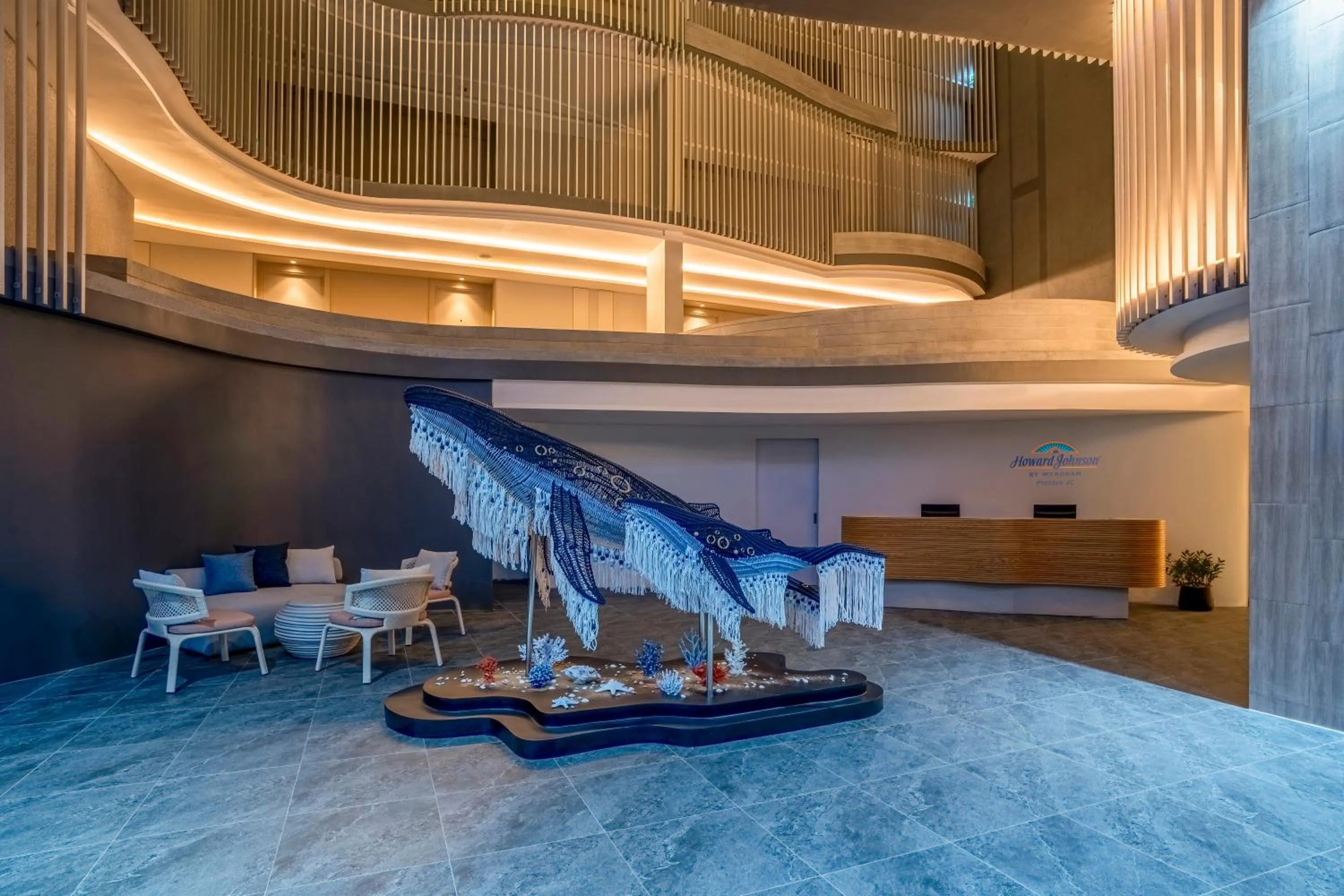 Lobby or reception in Howard Johnson by Wyndham Pattaya JC
