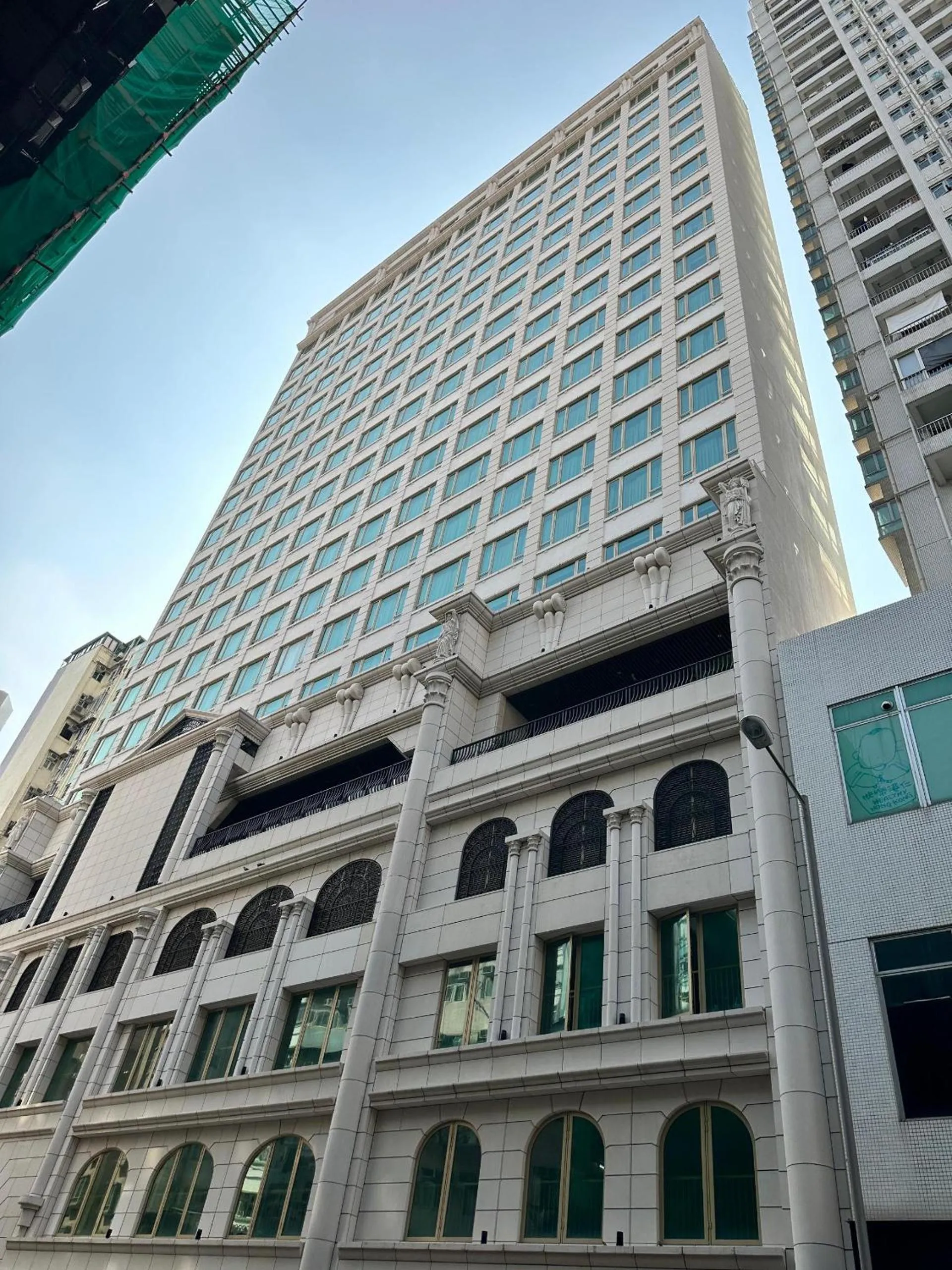 Property building in Kew Green Hotel Mongkok
