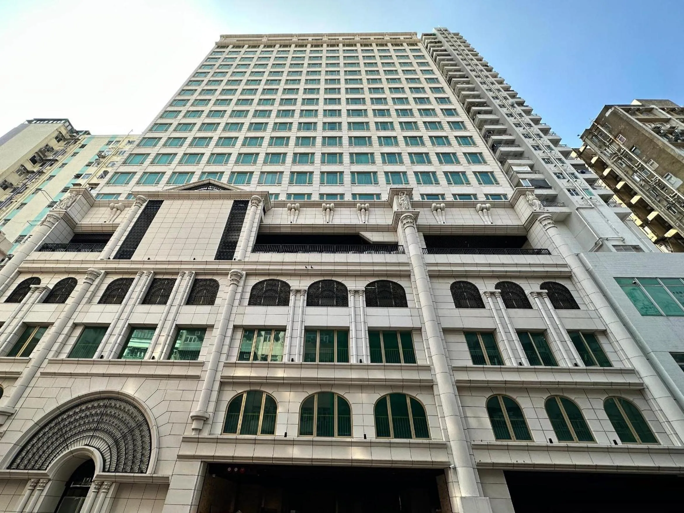 Property building in Kew Green Hotel Mongkok