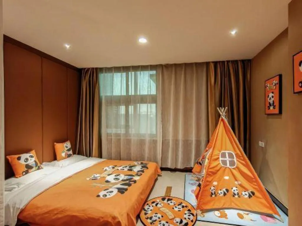 Bed in Zhongzhou International Hotel