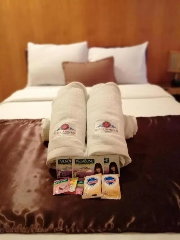 Bed in Hotel Asuncion