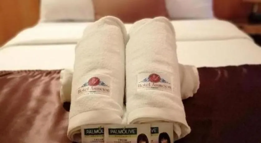 Bed in Hotel Asuncion