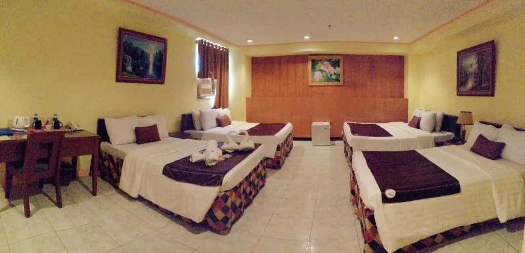 Bed in Hotel Asuncion