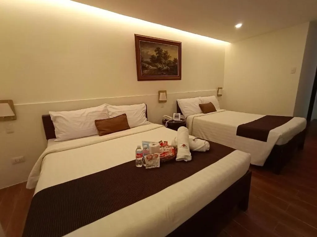 Bed in Hotel Asuncion