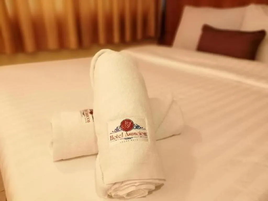 Bed in Hotel Asuncion