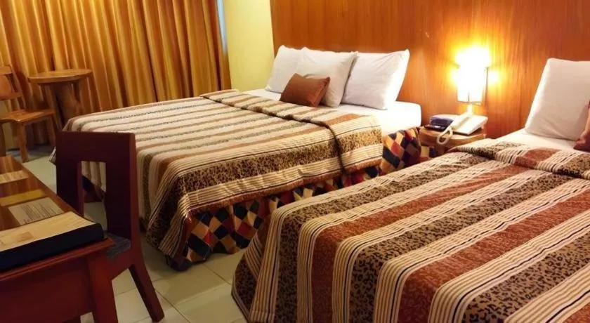 Bed in Hotel Asuncion