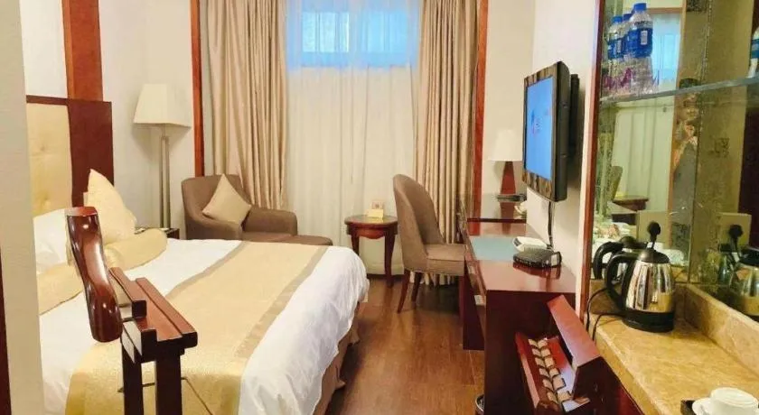 Bed in Shaoxing Yintai Hotel