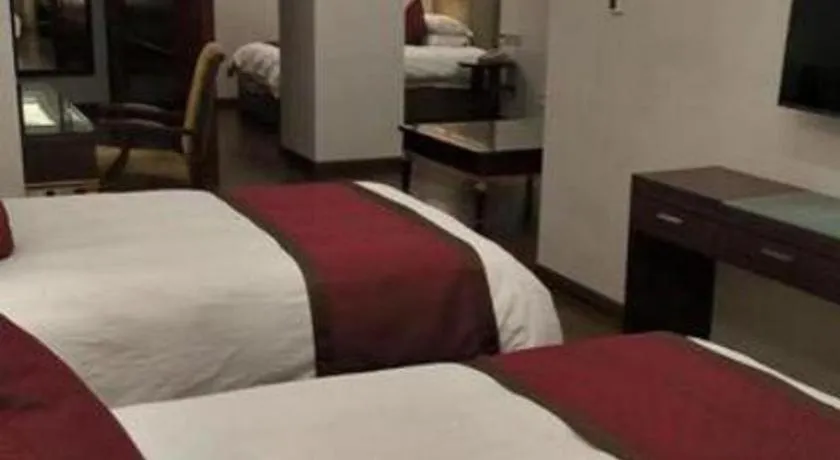 Bed in Shaoxing Yintai Hotel