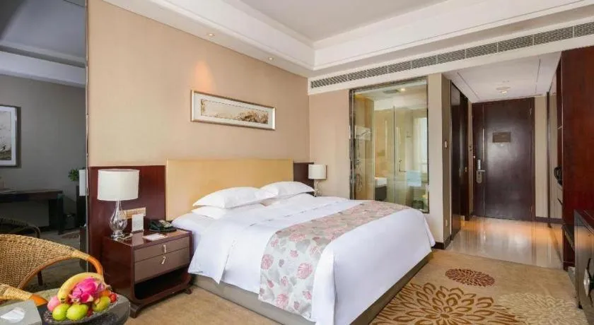 Bed in Zhengzhou Swan City International Hotel