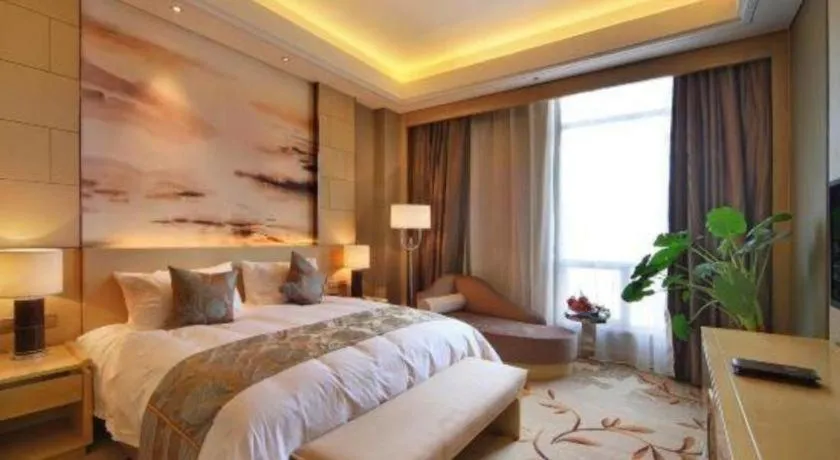 Bed in Zhengzhou Swan City International Hotel