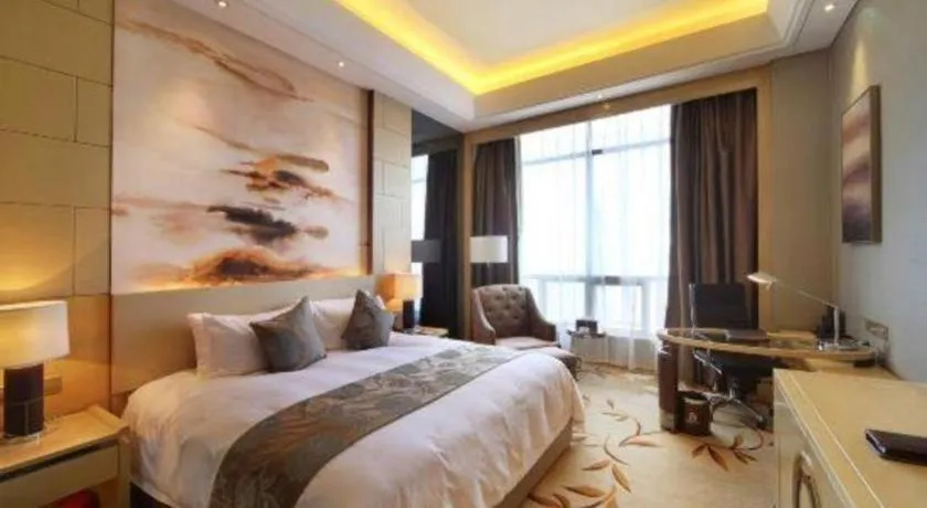Bed in Zhengzhou Swan City International Hotel
