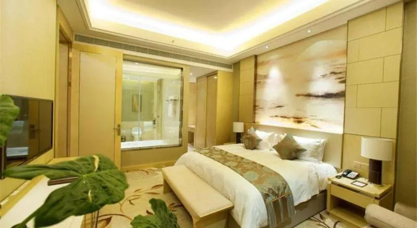 Bed in Zhengzhou Swan City International Hotel