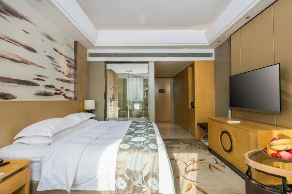 Bed in Zhengzhou Swan City International Hotel