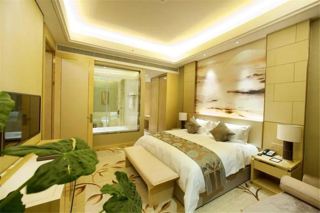 Bed in Zhengzhou Swan City International Hotel