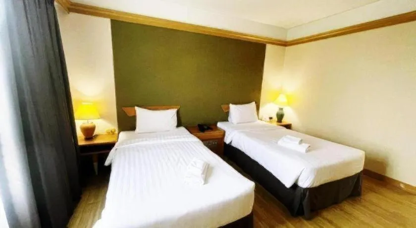 Bed in Valaya Hotel Pathumthani