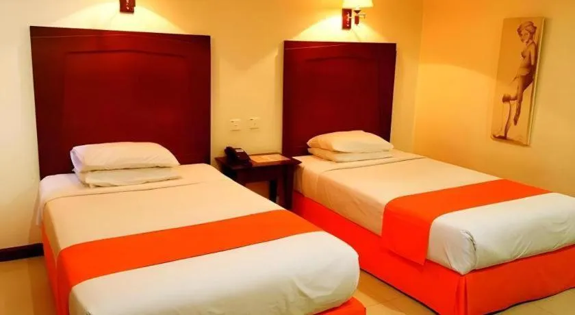 Bed in Hotel Dynasty