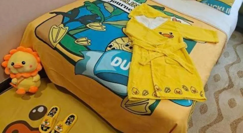 Bed in Lian Yun Hotel