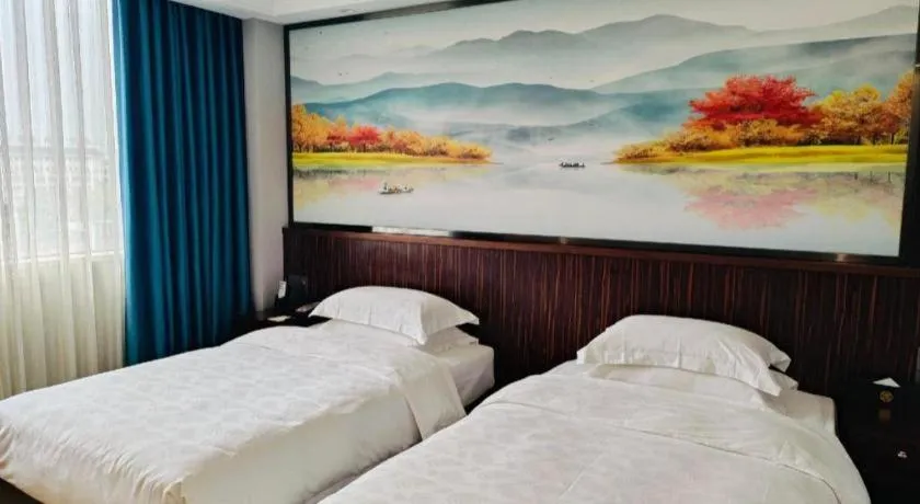 Bed in Centenio International Hotel