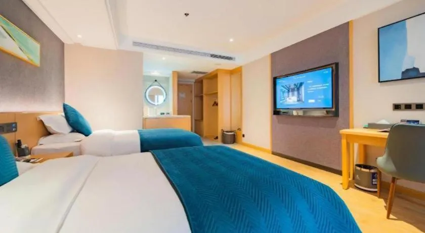 Bed in Xian Katie Eastman Hotel