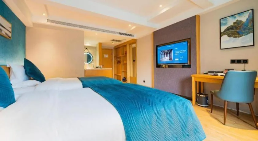 Bed in Xian Katie Eastman Hotel