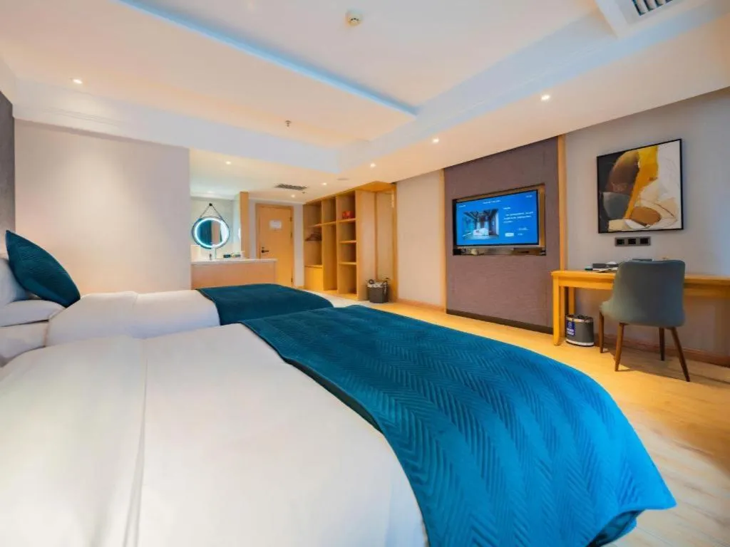 Bed in Xian Katie Eastman Hotel