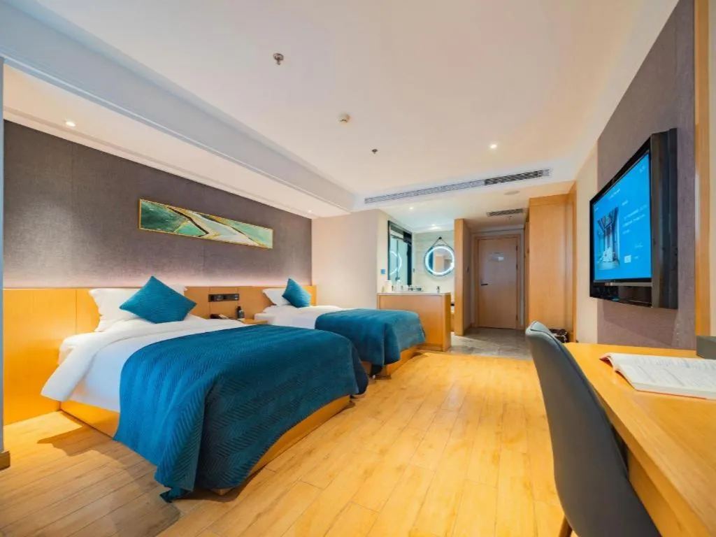 Bed in Xian Katie Eastman Hotel