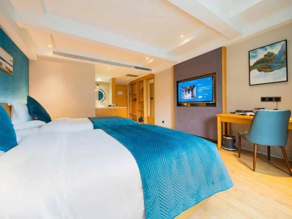 Bed in Xian Katie Eastman Hotel