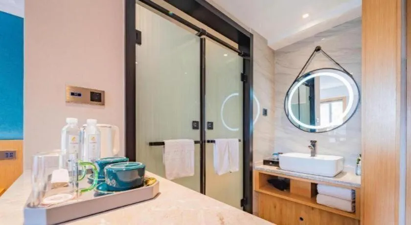 Bed in Xian Katie Eastman Hotel