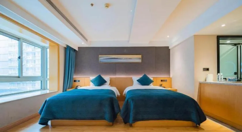 Bed in Xian Katie Eastman Hotel