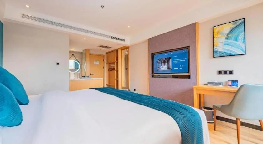 Bed in Xian Katie Eastman Hotel