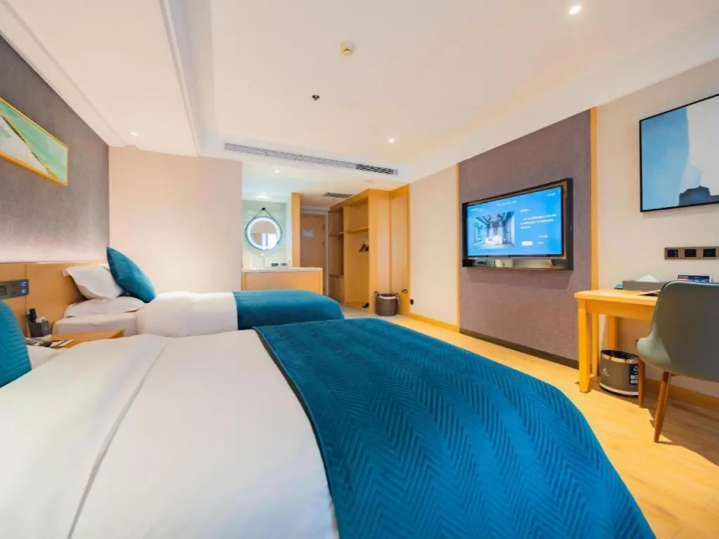 Bed in Xian Katie Eastman Hotel