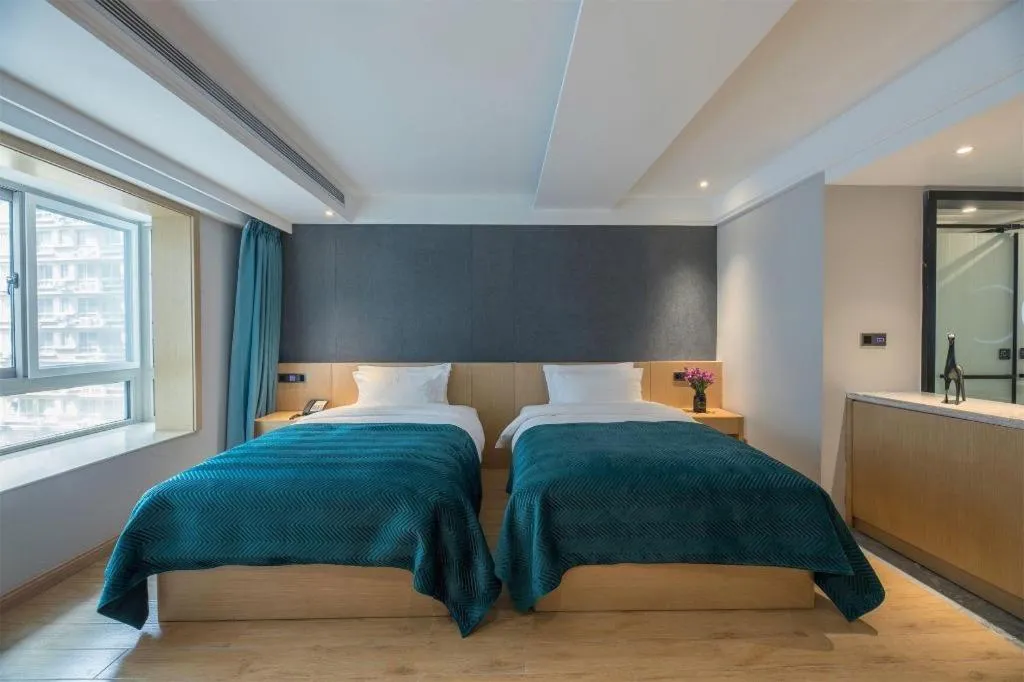 Bed in Xian Katie Eastman Hotel