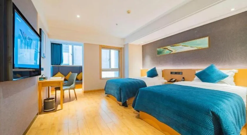 Bed in Xian Katie Eastman Hotel