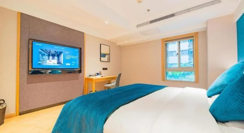 Bed in Xian Katie Eastman Hotel