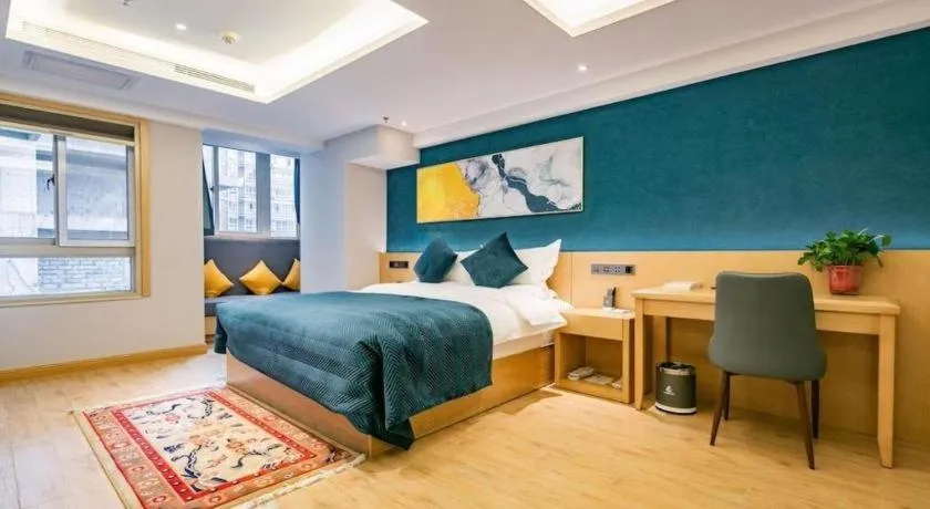 Bed in Xian Katie Eastman Hotel