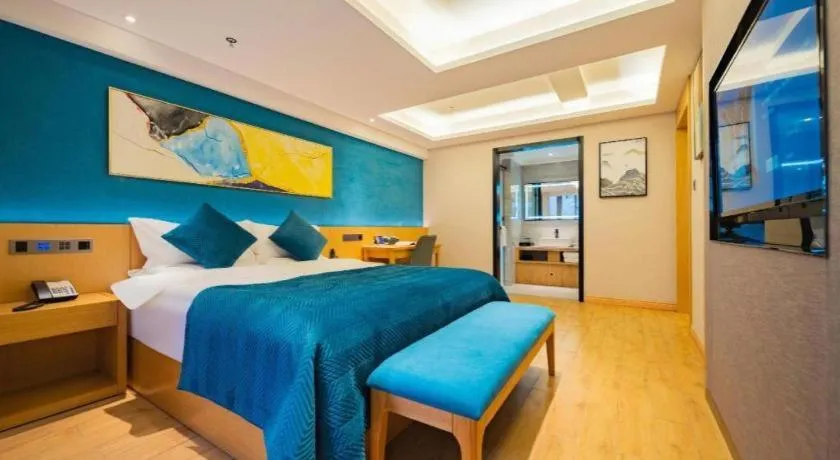 Bed in Xian Katie Eastman Hotel