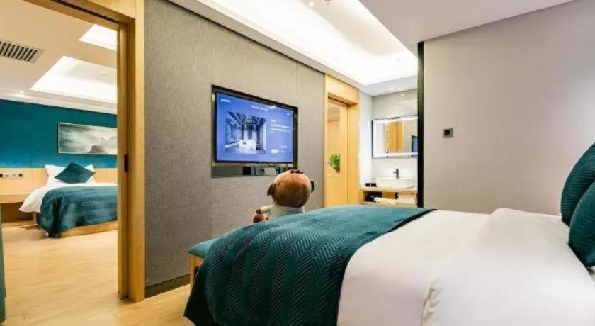 Bed in Xian Katie Eastman Hotel