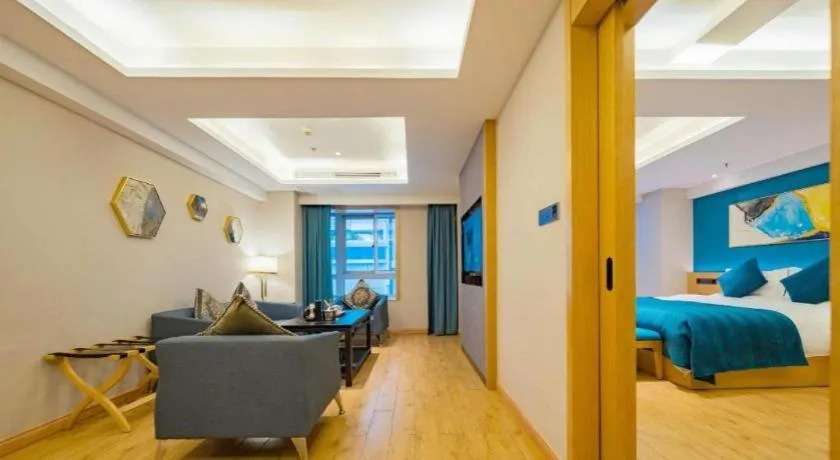 Bed in Xian Katie Eastman Hotel