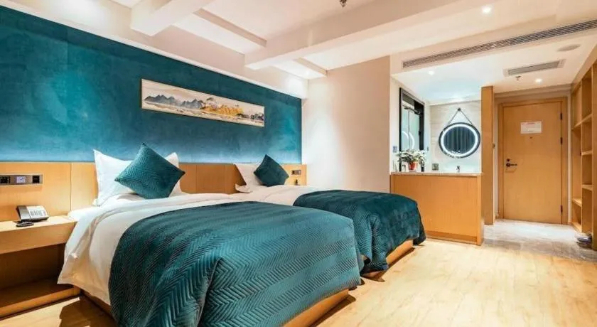 Bed in Xian Katie Eastman Hotel