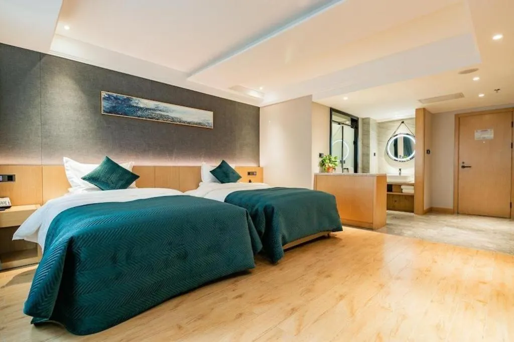 Bed in Xian Katie Eastman Hotel